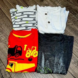 🛻 🦕 ☠️ boys 4T short sleeve shirts